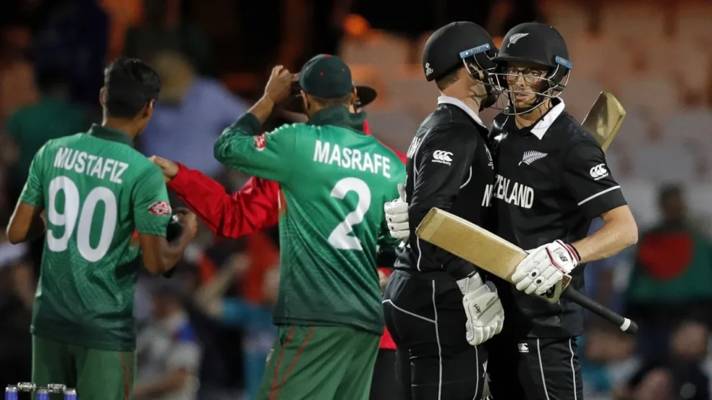 Bangladesh National Cricket Team vs New Zealand National Cricket Team Timeline