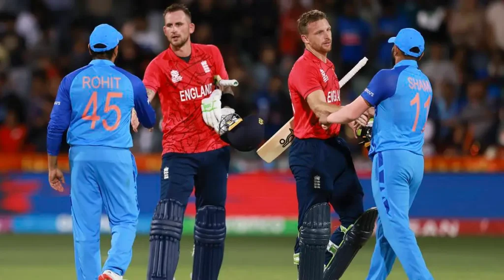 England cricket team vs India national cricket team timeline