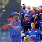 Nepal National Cricket Team VS India National Cricket Team Timeline