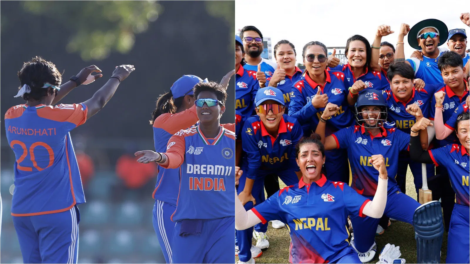 Nepal National Cricket Team VS India National Cricket Team Timeline