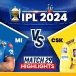 chennai super kings vs mumbai indians match scorecard