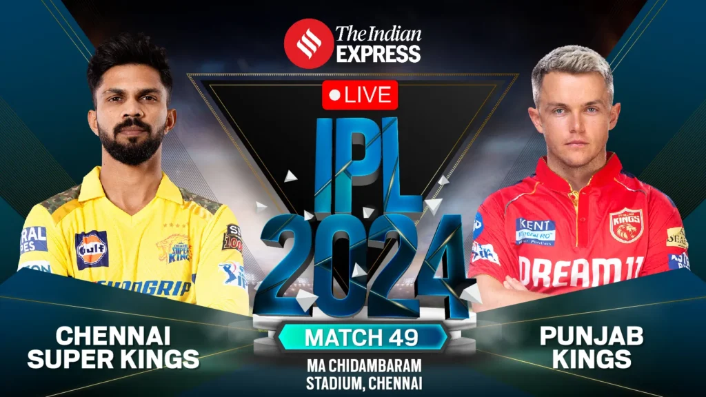 chennai super kings vs punjab kings match scorecard