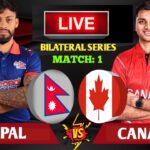 Canada National Cricket Team VS Nepal National Cricket Team Match Scorecard