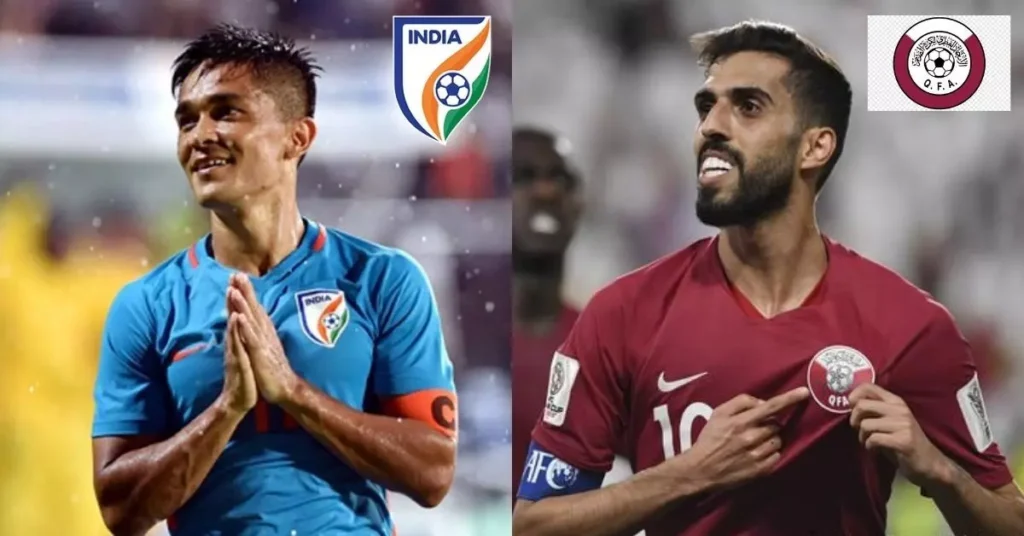 India National Football Team VS Qatar National Football Team Stats