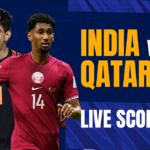 India National Football Team VS Qatar National Football Team Timeline